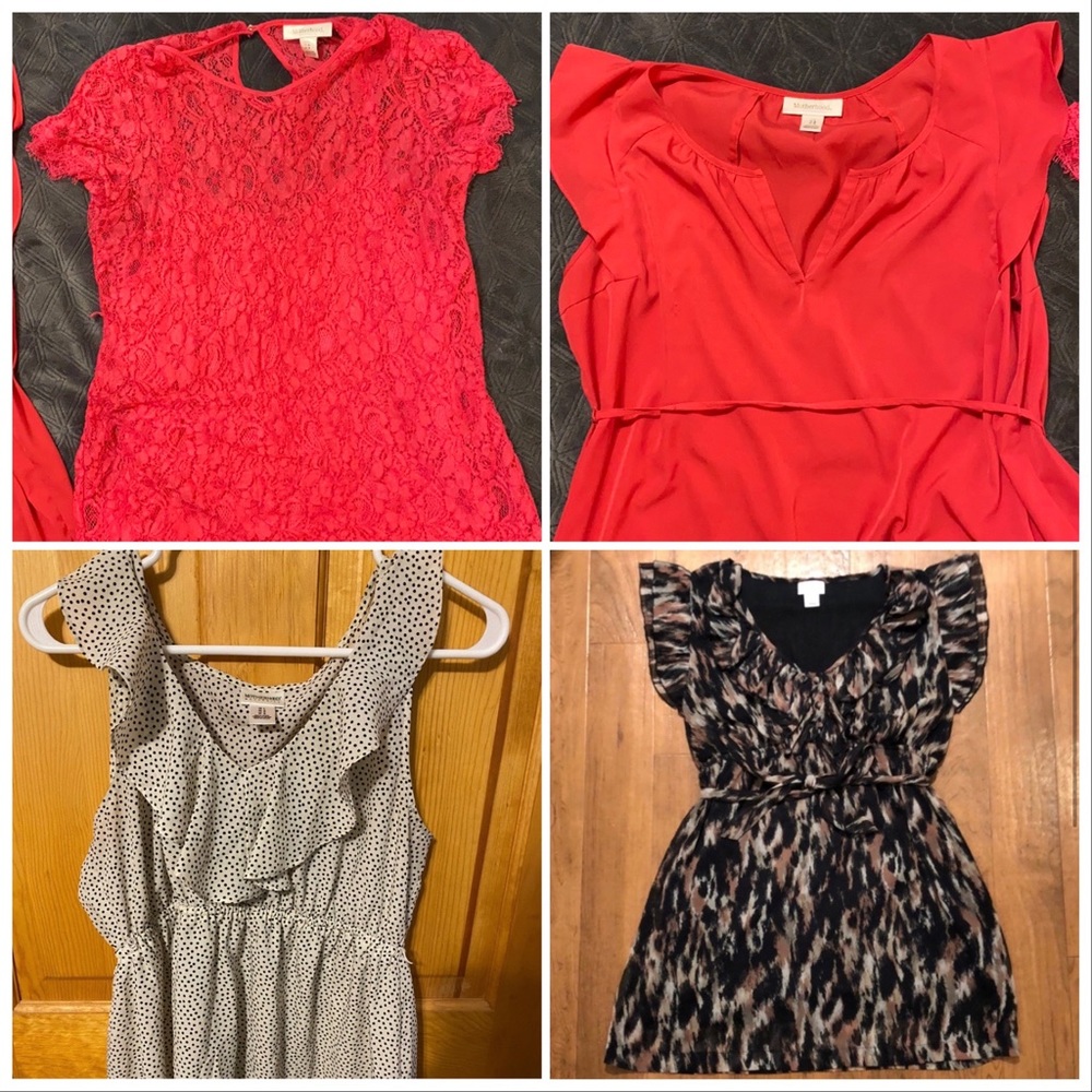 Motherhood Maternity tops - LOT OF 4